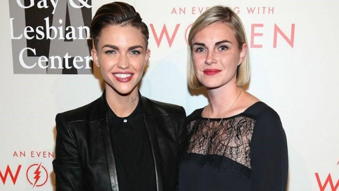 Ruby Rose and Phoebe Dah